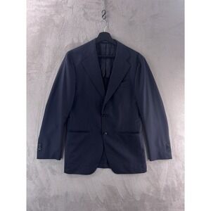 SuitSupply Blazer Mens Size 36 Blue Wool Flannel Italian Tailored Canonic